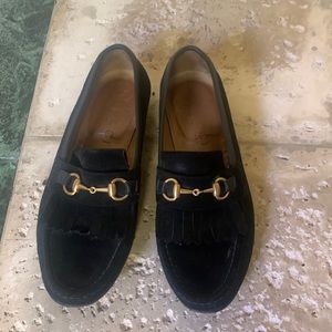Gucci Men Suede Loafer